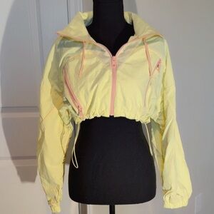 Zara Light Yellow Utility Jacket